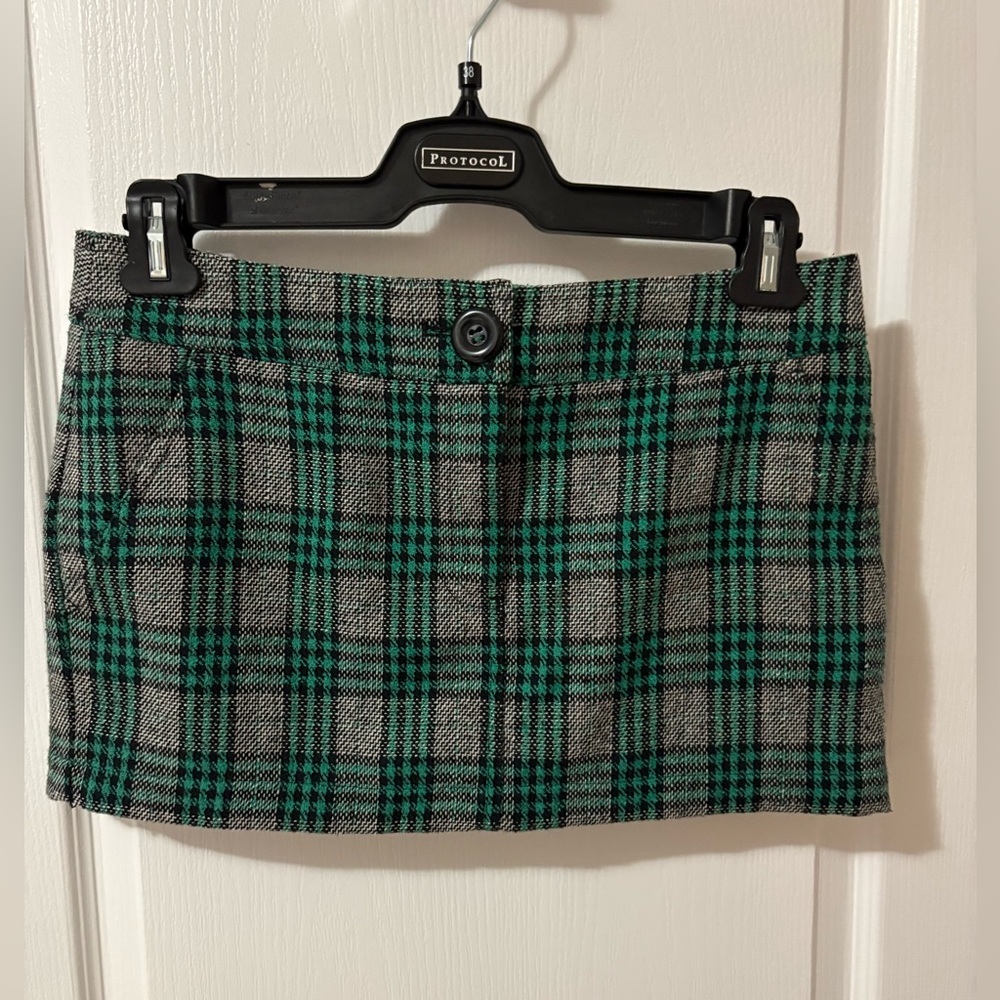 H&M Wool blended mini skirt